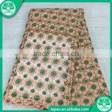 2016 High Quality Embroidery Tulle Lace,french Lace Fabric With Double Color thumbnail-1