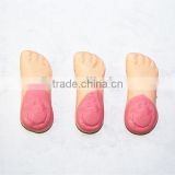 the body parts shaped fruity feet gummy candy