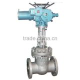 China made low price steam electric gate valve with actuator