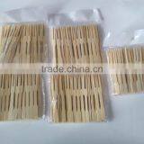Length 9cm Good Quality Disposable Bamboo Fruit Fork for Wholesale thumbnail-2