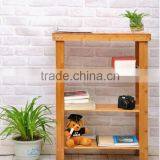 Premium Indoor 1.4FT Bamboo Rack 4 Floors Painted Eco Friendly thumbnail-1