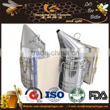 Best selling bee tools! Factory suppiler best quality the popular stainless steel bee smoker/honey farming equipment