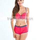 2017 Model Women High Waist Ladies Swim Wear thumbnail-3
