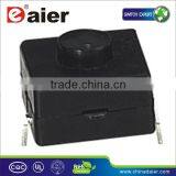 PBS-06 ON-OFF Black Flashlight Switch