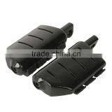 Chrome Anti Vibration Rubber Lion Paw Footrest Foot Pegs For Softail FXST thumbnail-3