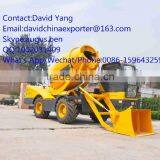 4 WD Concrete Mixer With 2CBM for Sale With Self Loading thumbnail-3