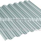 Taiwan Made Opaque Silver Polycarbonate Corrugated ROMA Sheet (Ti-Lite Metallic Silver ROMA) thumbnail-2