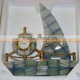 BEST QUALITY FACTORY PRODUCUNG ONYX PATCH WORK CLOCKS thumbnail-3