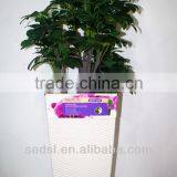 Decorative Plant Pot,square Plastic Flower Pot,tall Plastic Flower Pots