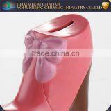 Oem Ceramic Children Shoes Money Box For Promotional Gift thumbnail-2