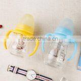 BPA Free Baby Feeding Bottle Borosilicate Glass Bottle thumbnail-3