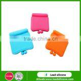 Girl's Fashion Double Sides Mini Silicone Folding Mirror,Silicone Pocket Makeup Mirror thumbnail-2