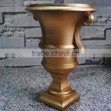 Golden Decative Classical Resin Binaural Indoor Flower Pots thumbnail-1