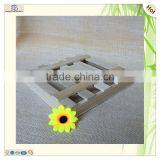 Natural Small Square Window Chocolate Wood Shadow Boxes thumbnail-2