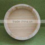 Round Tray Round Wooden Serving Tray Round Mirror Tray Round Wooden Tray for Home thumbnail-1