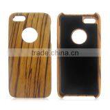 OEM Custom 100% Wood Smart Phone Case,zebra Wood Cover for IPhone5 5C thumbnail-6