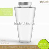 Handmade Shaped Unique Candy Glass Jar 750ml thumbnail-4