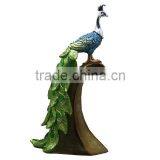 Polyresin Blue Peacock Home Decorations Gifts thumbnail-2