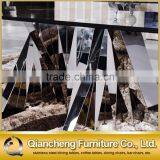 Home Goods Glass Top Metal Coffee Cental Table thumbnail-4