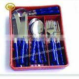 Stainless Steel Cutlery Set With Plastic Handle