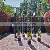 Home Decoration Mirror Polished Stainless Steel Abstract Garden Sculpture thumbnail-2
