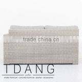 Sedona Wicker Left Hand Bench - Poly Rattan Furniture - Outdoor Patio Furniture thumbnail-4