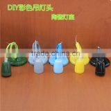 E27 DIY Colorful Screw Contemporary Ceiling Porcelain Droplight Drop Light Lampholder thumbnail-2