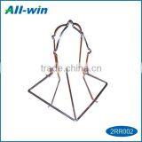 New Design BBQ Accessory Metal Chrome Plated Chicken Roasting Rack thumbnail-1