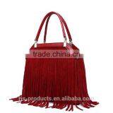 Ladies Long Tassel Shoulder Bag Classical Handbag Women's Shopping Bag thumbnail-3