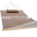 Simple Design Camping Quilted Double Hammock With One Color thumbnail-6