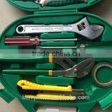 Berrylion Home Use Tool Set 12pcs Hand Tool Set Screwdriver Hammer Plier Set