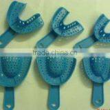 Plastic Impression Tray Set of 6 Pcs, (Autoclavable) thumbnail-1