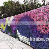 Artificial Flower for Wall Decoration Plastic Artificial Flower Wall for Wedding thumbnail-3