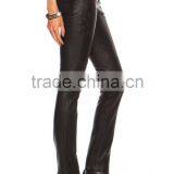 New Womens Sexy Black Tight Skinny Leather Pant Lambskin 4 6 8 10 12 14 16 thumbnail-3