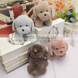 CX-R-53 Dog Shape Fashion Cheap Fancy Genuine Sheep Fur Tail Key Chain thumbnail-5