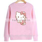 Girls Sweatshirt Hello Kitty Embroidery Sweatshirt thumbnail-2
