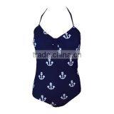Wholesale Sublimation Floral Sexy One Piece Swimsuit thumbnail-2