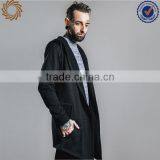 Mes Fashion Oversized Longline Zipper up Hip Hop Hoodie thumbnail-1