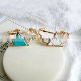 Zm35143a Wholesale Women Jewelry Accessories Fancy Turquoise Bangle Bracelet thumbnail-3