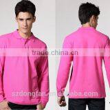 2016 New Brand Men's Long Sleeve Polo Shirt Man's Sloid Color Causal Polo Shirts thumbnail-2