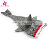 Newborn Baby Knit Beanie Costume Photo Photography Prop Crochet Hat Cap Outfits Mermaid thumbnail-2