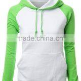 2017 High Quality OEM Designer Autumn Clothes Plain Dyed Blank PulloverJersey Lady Hoody thumbnail-1