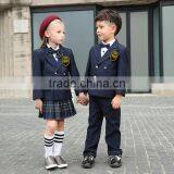 High End Plain Nice Design Logo Plate School Uniforms for Kindergarten Wholesale thumbnail-2
