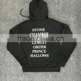 Fashion Print Hoodie Sweatshirt With Kangaroo Pocket thumbnail-5