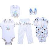 Top Quality Newborn Kids Clothes Baby Romper 100% Cotton Baby Onesie Toddler Infant Baby Romper Set thumbnail-3