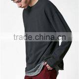 Guangdong Produce Fahion Design Loose T-shirt Pullover Sweatshirt thumbnail-5