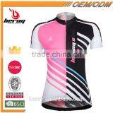 BEROY Supreme Quality Short Sleeve Cycling Jersey Dri Fit,womens Bicycle Shirts thumbnail-1