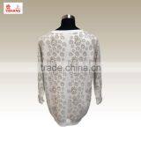 20%Viscose 20%Nylon 18%Wool 12%Acrylic 3%Lurex Beautiful Jacquard Sweater thumbnail-2