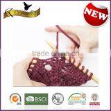Charmkey Natural Knitting Tools Straight Needle Bamboo Knitting Needles Wholesale thumbnail-3