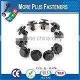 Made in Taiwan High Quality Black Color Yellow Color Plastic Panel Clip thumbnail-6